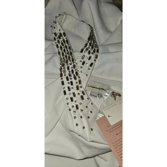 NWT Anthropologie BHLDN Sachin & Babi Bradshaw Maxi Dress $625 SIZE 10 White - Picture 5 of 6